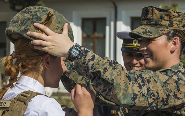 FET demonstrates capabilities to Mircea cel Bătrân Naval Academy students