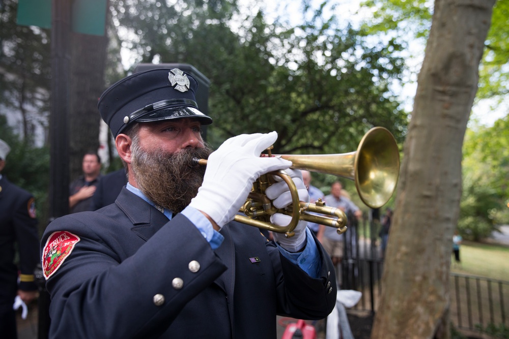 Quantico U.S. Marine Corps Band Performs in FDNY Memorial Ceremony
