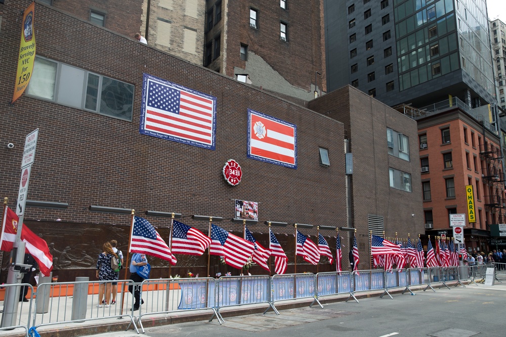 Quantico U.S. Marine Corps Band Performs in FDNY Memorial Ceremony