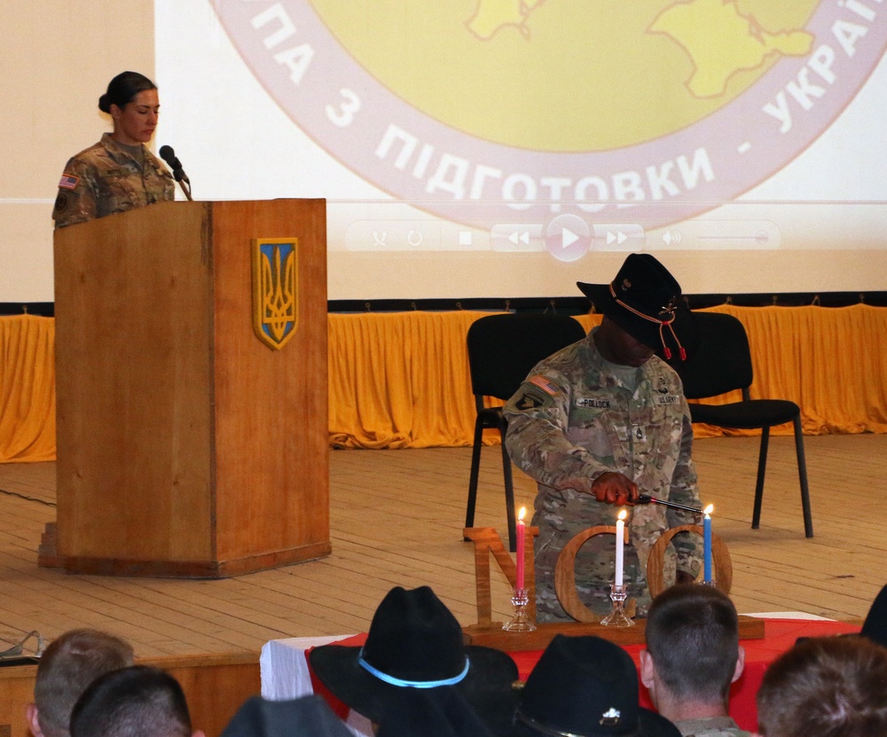 Mustangs hold NCO induction ceremony in Ukraine