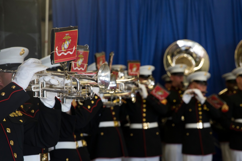 Quantico U.S. Marine Corps Band Performs in FDNY Memorial Ceremony