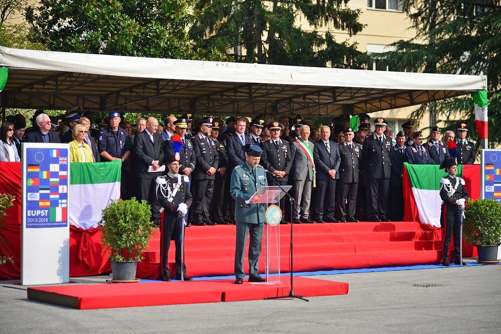 European Union Police Services Training (EUPST) 2015 - 2018 closing ceremony