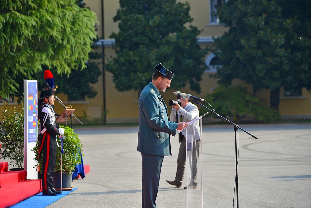 European Union Police Services Training (EUPST) 2015 - 2018 closing ceremony
