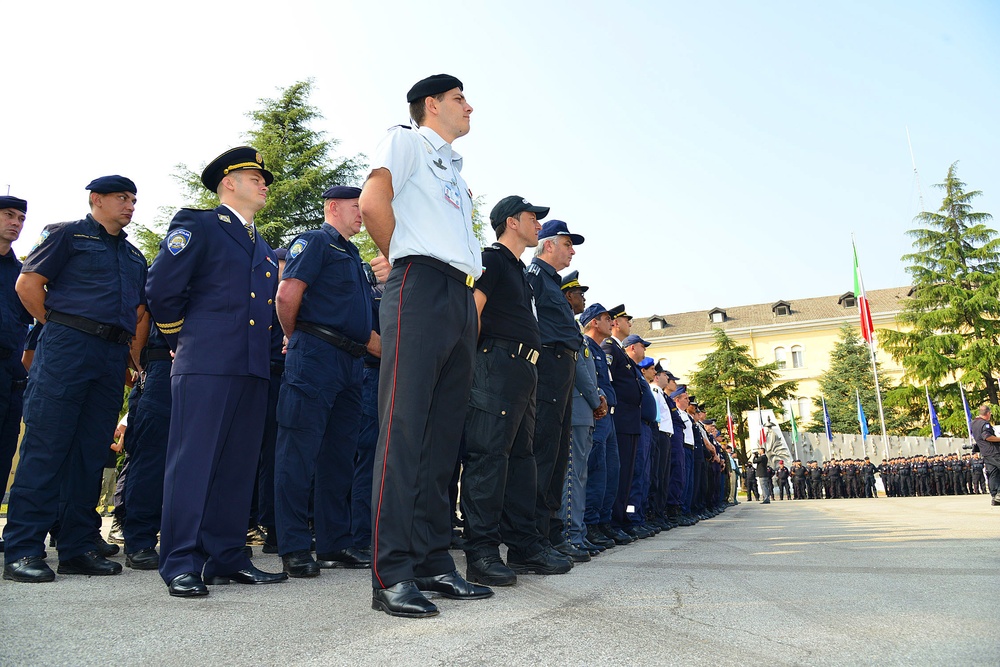 European Union Police Services Training (EUPST) 2015 - 2018 closing ceremony