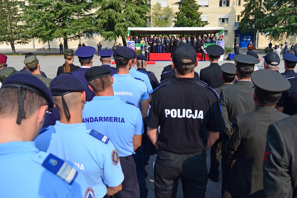 European Union Police Services Training (EUPST) 2015 - 2018 closing ceremony