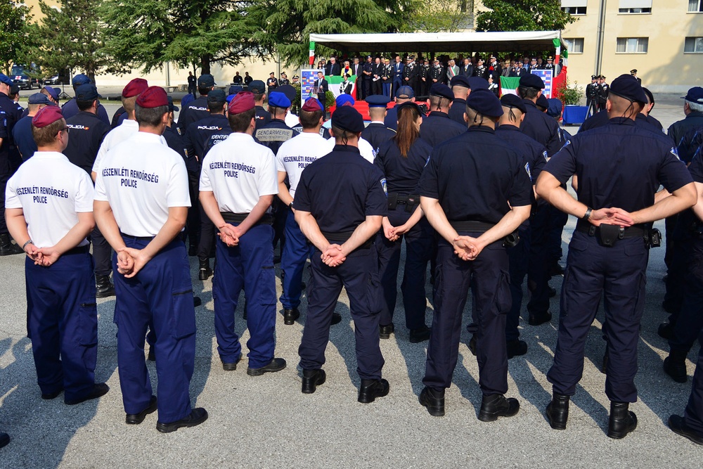 European Union Police Services Training (EUPST) 2015 - 2018 closing ceremony