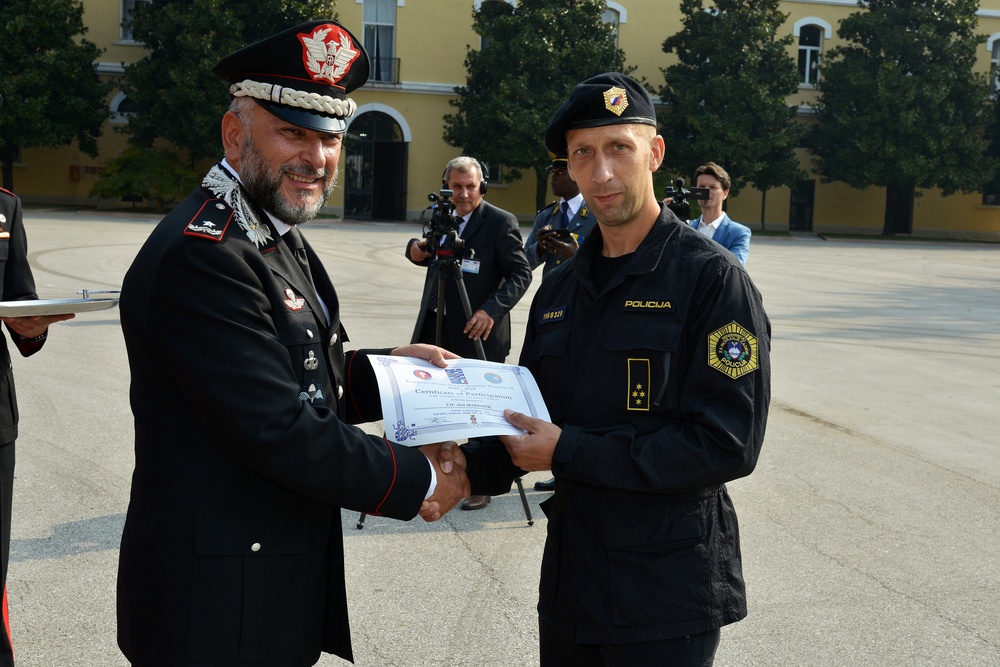 European Union Police Services Training (EUPST) 2015 - 2018 closing ceremony