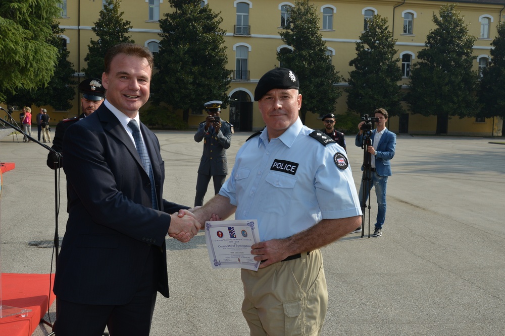 European Union Police Services Training (EUPST) 2015 - 2018 closing ceremony