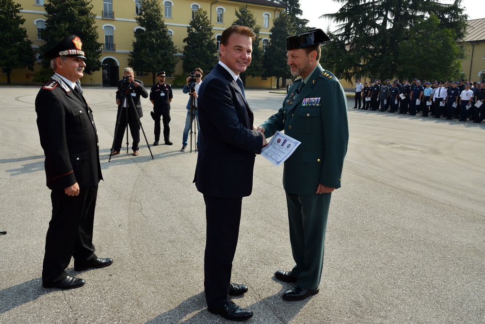 European Union Police Services Training (EUPST) 2015 - 2018 closing ceremony