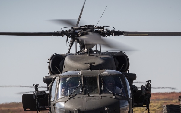 Black Hawk Takeoff Taxi