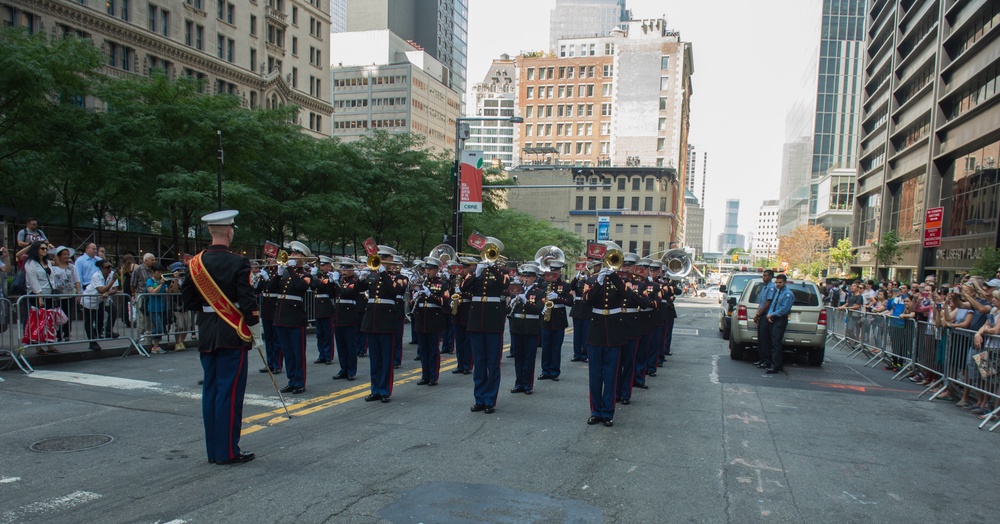 Marine Corps Band NYPD Memorial Parade