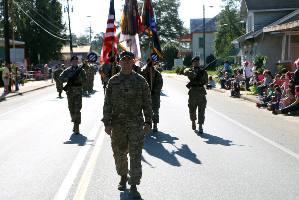 3ID Soldiers march in 13th Annual Wiregrass Festival