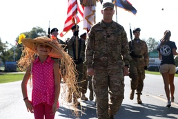 3ID Soldiers march in 13th Annual Wiregrass Festival