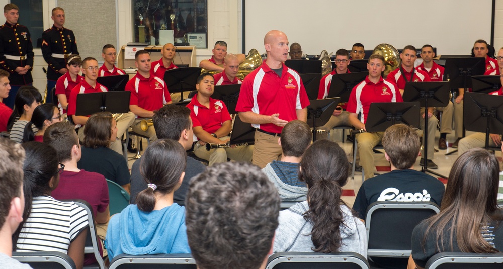 Marine Corps Band Hunderton Central High School