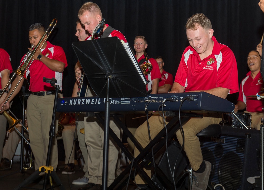 Marine Corps Band at Highland High School