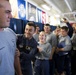 F-35s, Air Force Academy Wings of Blue and Navy Leap Frogs kickoff Navy vs. Air Force