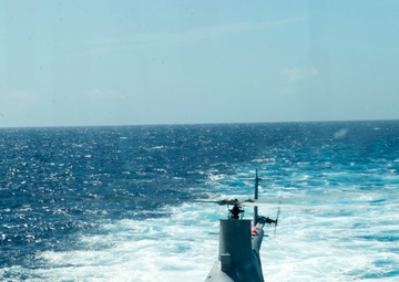 HSC 23 launches an MQ-8B Fire Scout aboard USS Coronado (LCS 4)