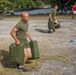 Koa Moana plays in Tahitian games