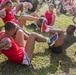 Koa Moana plays in Tahitian games