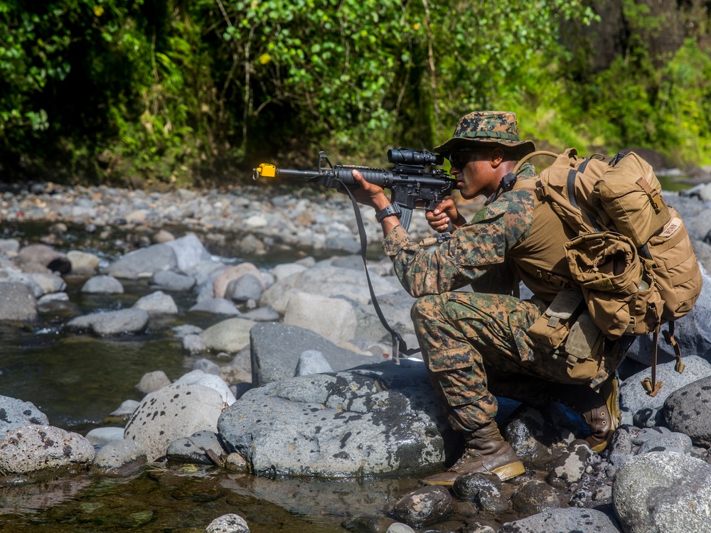 Koa Moana patrols with French forces