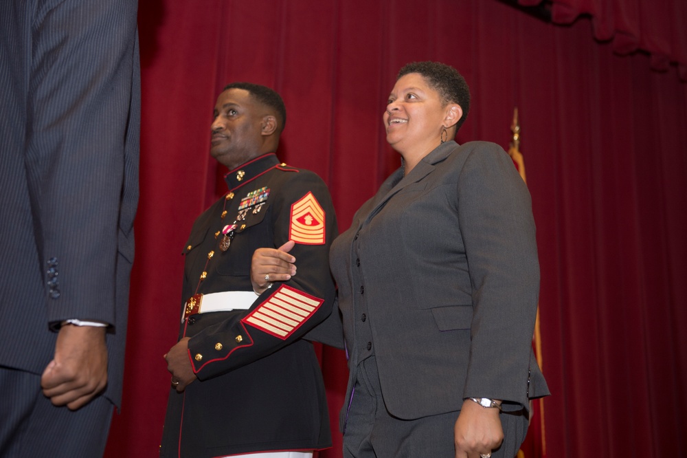 Master GySgt. Bradley R. Newton's Retirement Ceremony