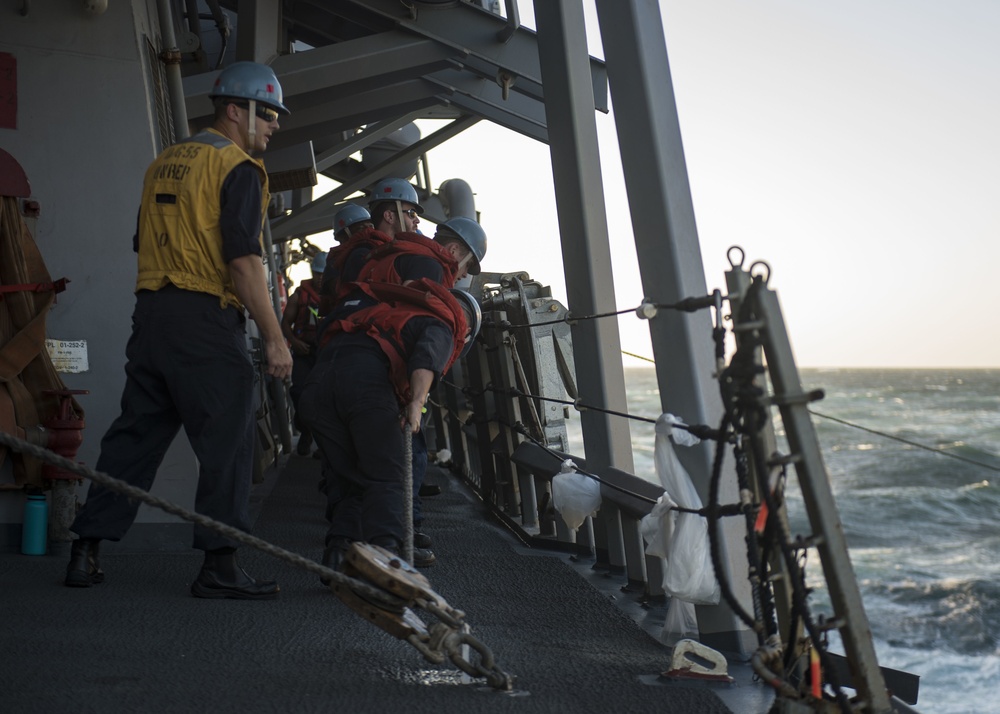 USS STOUT (DDG 55) DEPLOYMENT 2016