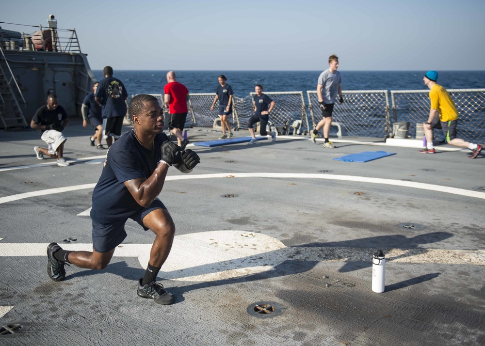 USS STOUT (DDG 55) DEPLOYMENT 2016