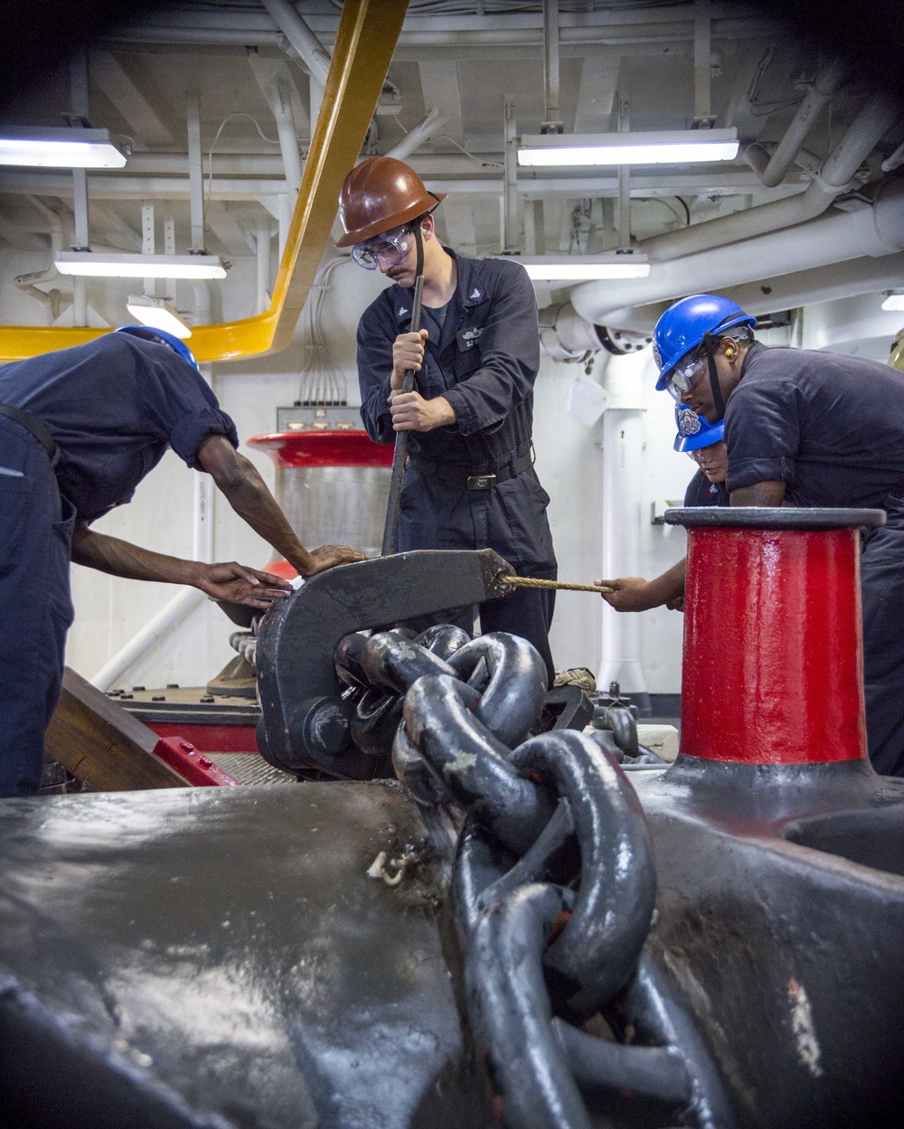 USS Bonhomme Richard (LHD 6) Sea and Anchor Detail