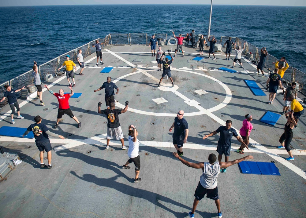 USS STOUT (DDG 55) DEPLOYMENT 2016