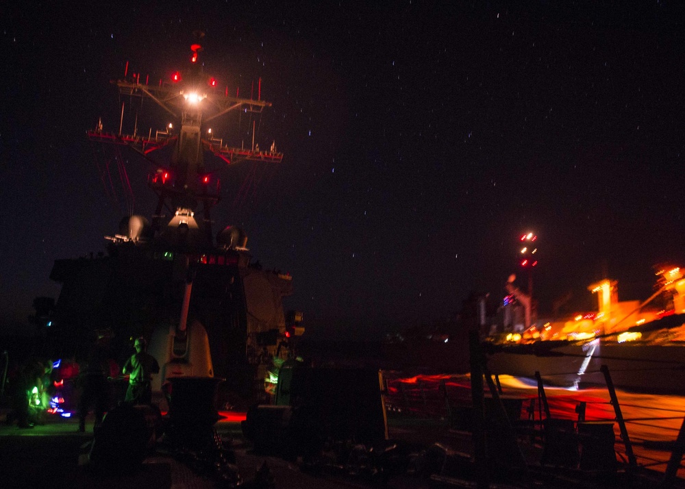 USS STOUT (DDG 55) DEPLOYMENT 2016