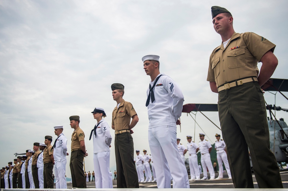 USS Green Bay Arrives in Hong Kong