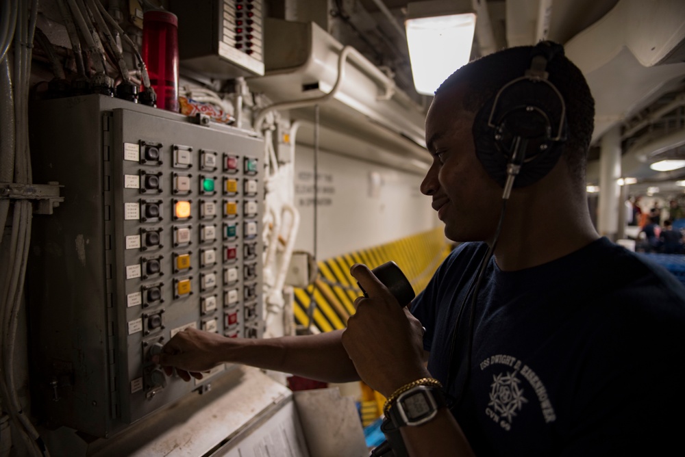 USS Dwight D. Eisenhower Deployment