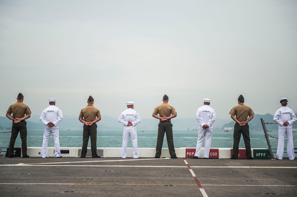 USS Green Bay Arrives in Hong Kong