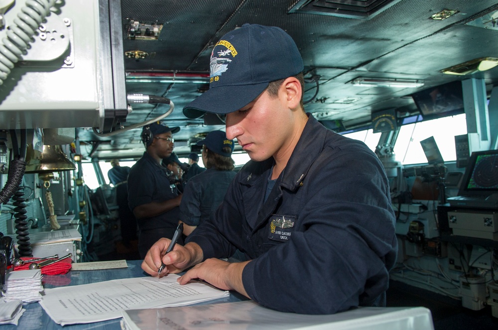 USS Dwight D. Eisenhower Deployment