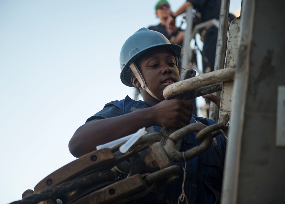 USS STOUT (DDG 55) DEPLOYMENT 2016