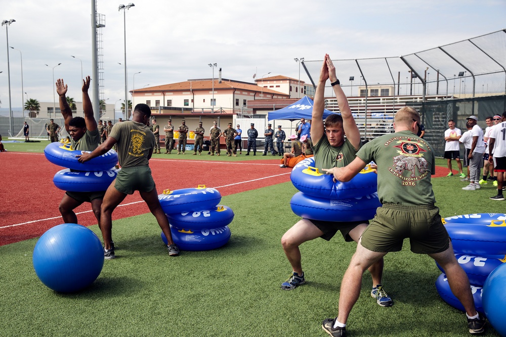 Marines demonstrate unique skills during Commander’s Cup in Italy