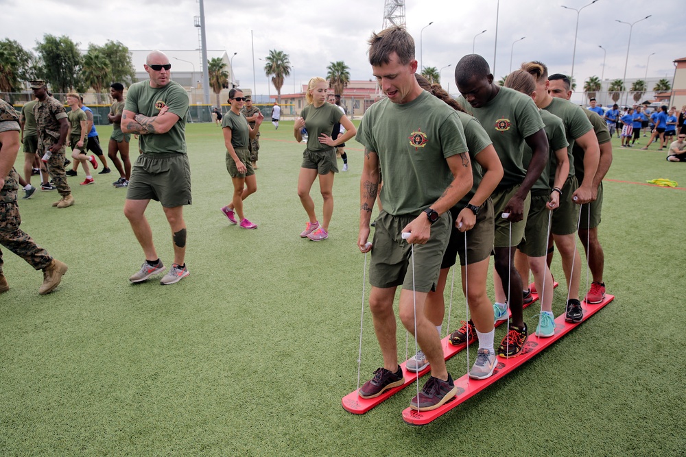 Marines demonstrate unique skills during Commander’s Cup in Italy