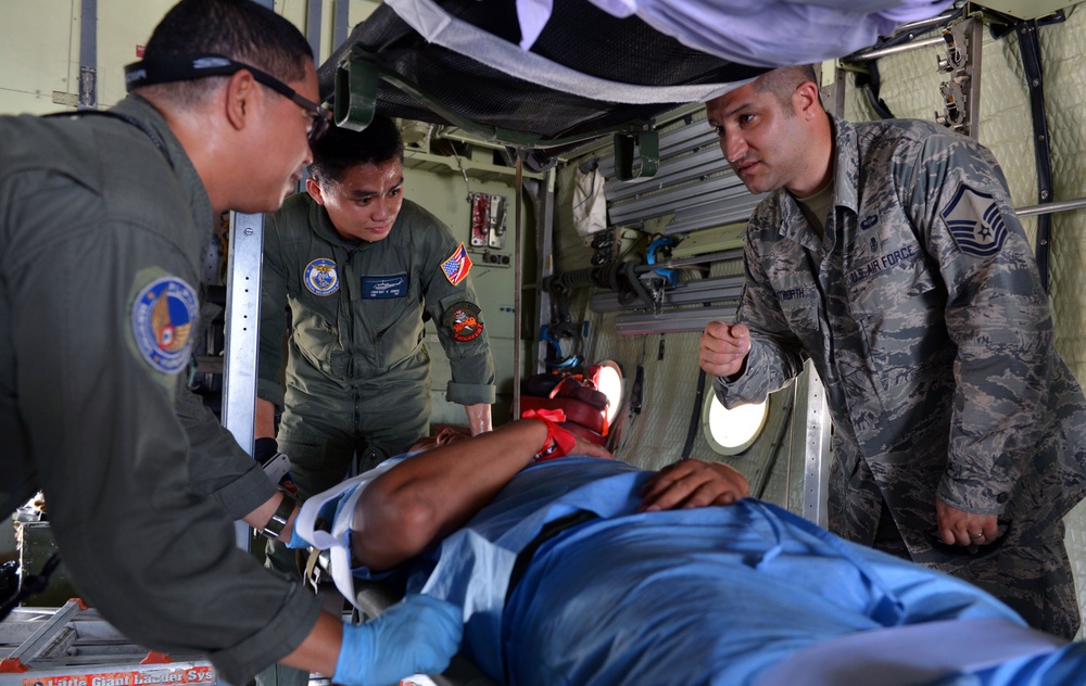 U.S. Air Contingent enhances Philippine military, civilian mass casualty response skills