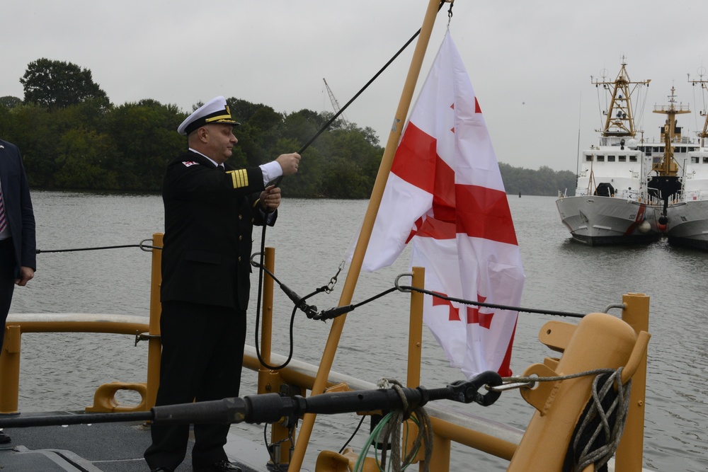 U.S. Coast Guard transfers two cutters to Republic of Georgia