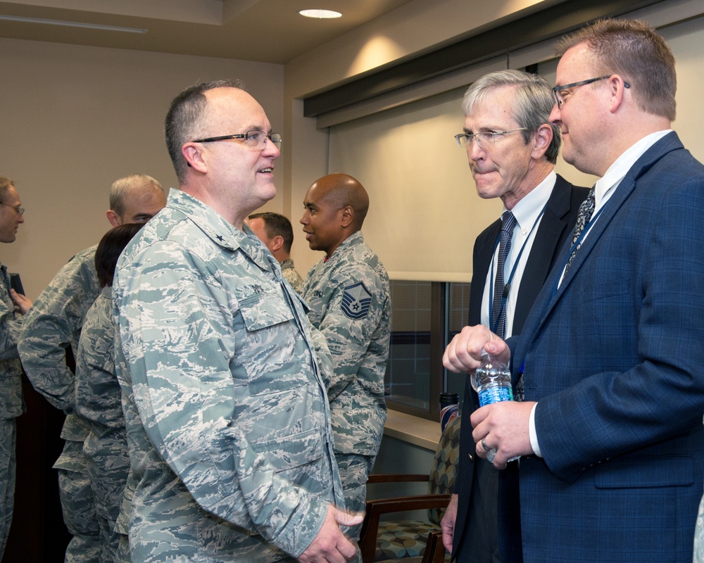 AMC Surgeon Visits Travis AFB