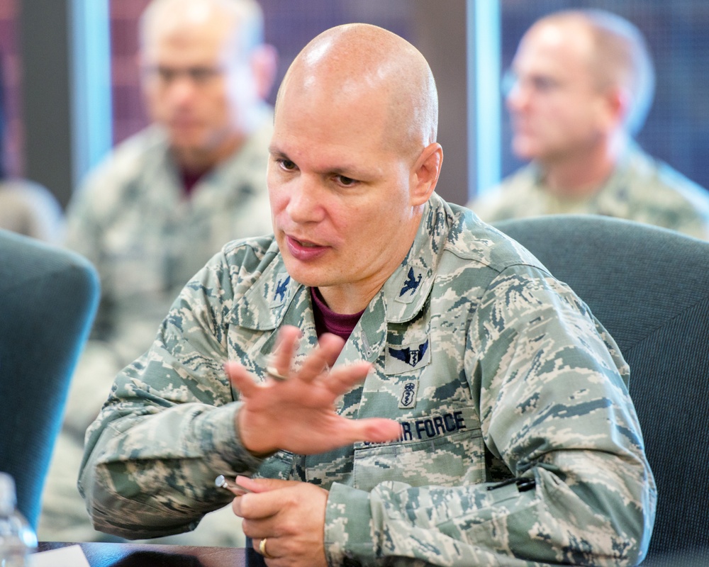 AMC Surgeon Visits Travis AFB
