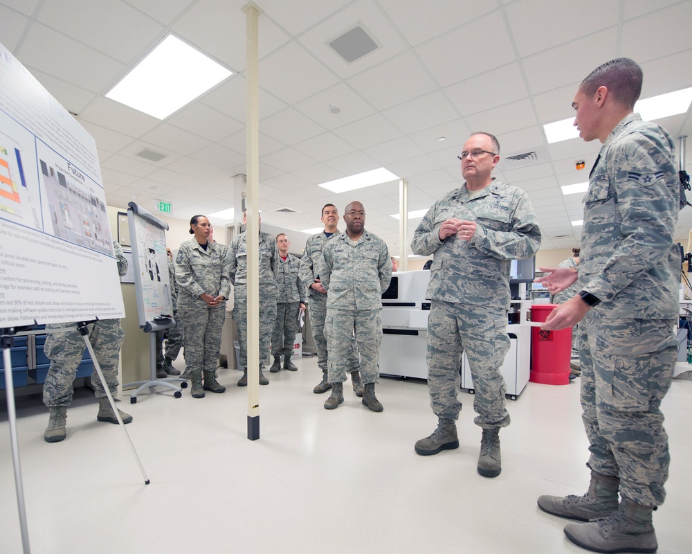 AMC Surgeon Visits Travis AFB