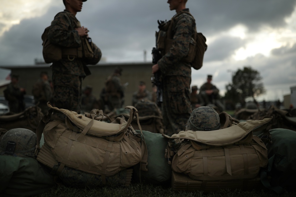 Marines prepare for Hurricane Matthew relief effort