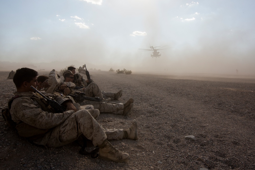 CH-53 E Super Stallion Day Battle Drill