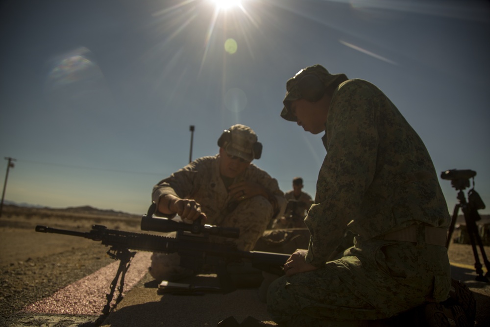 U.S. Marines and Singapore Army Deployment Force Improve Interoperability Through Sniper Range