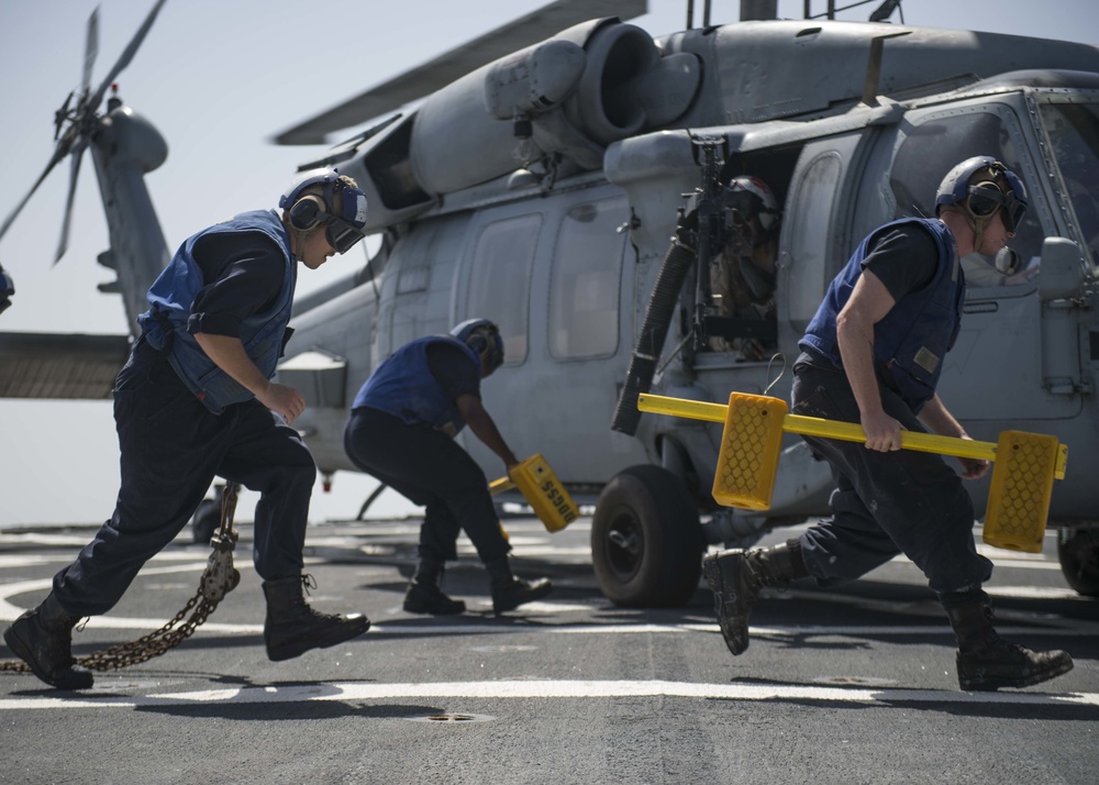 USS STOUT (DDG 55) DEPLOYMENT 2016