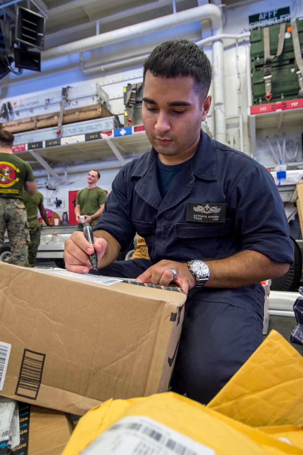 USS Bonhomme Richard (LHD 6) Sea and Anchor Detail