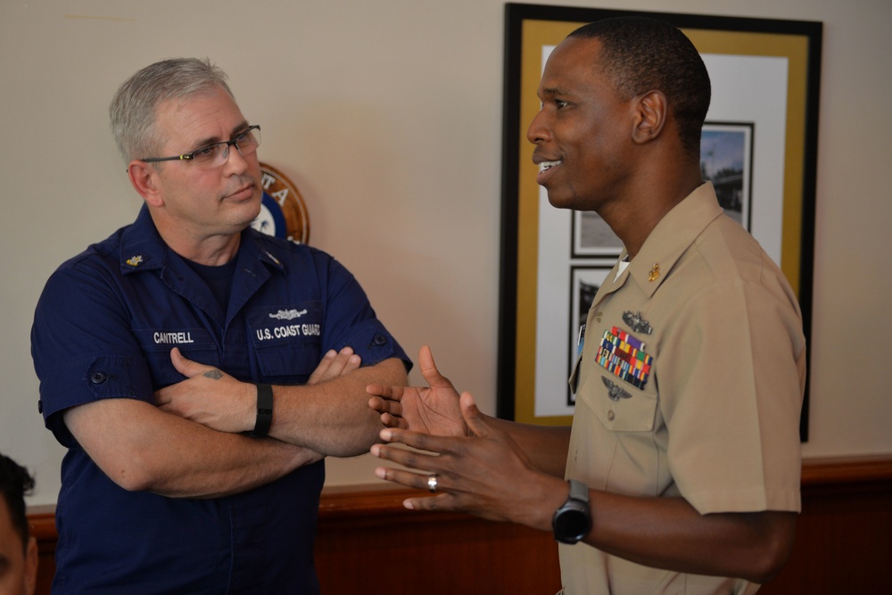 Master Chief Petty Officer of the Coast Guard visits Singapore