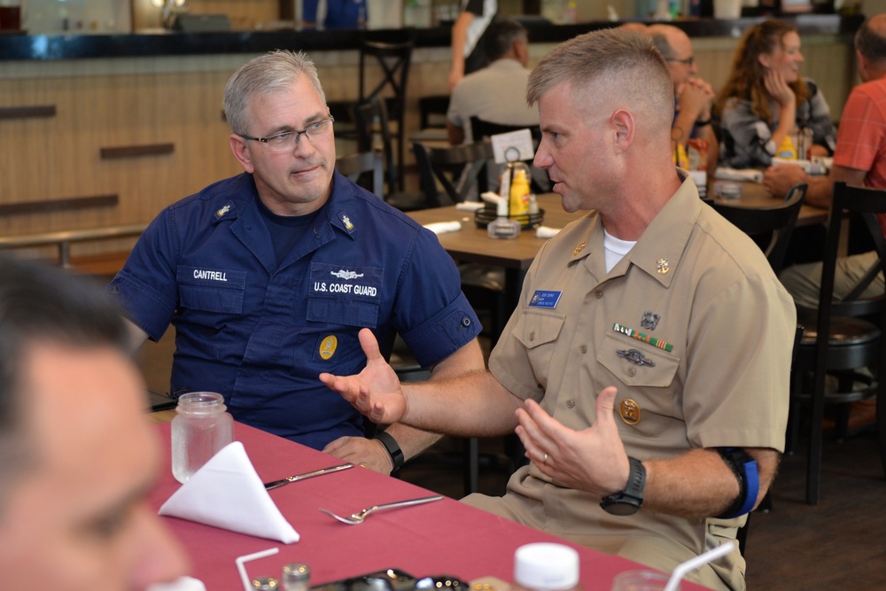 Master Chief Petty Officer of the Coast Guard visits Singapore