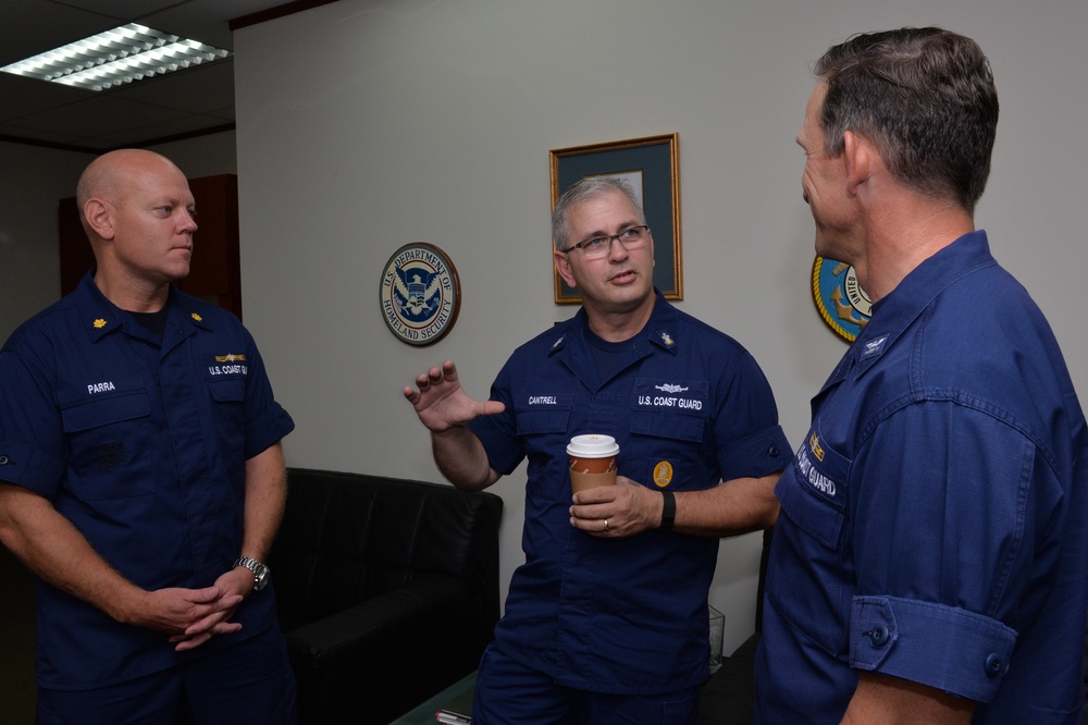 Master Chief Petty Officer of the Coast Guard visits Singapore